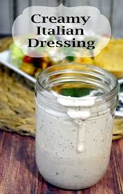 Creamy Italian Salad Dressing Recipe Italian Dressing Recipes Creamy Salad Dressing Salad Dressing