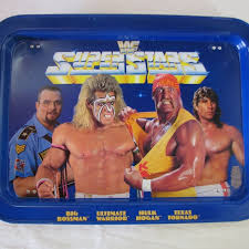 Find tv trays at wayfair. Wwf Dining Vintage Vwwf Superstars Tv Dinner Tray Poshmark