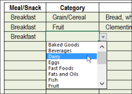 Search fitwatch's free online calorie counter for your favorite foods. Excel Calorie Counter