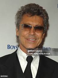 Veronica Atkins Mersentes and fashion designer Domenico Vacca attend...  News Photo