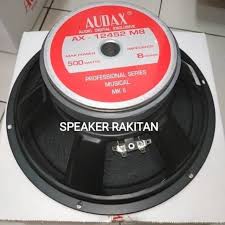 La société aac applications acoustiques de composites, désormais propriétaire de la marque audax a repris la fabrication de certains modèles. Speaker Audax 12 Inch Ax 12452 M8 Shopee Indonesia