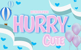 Need a font for girly things? Hurry Cute Font By Inermedia Studio Creative Fabrica