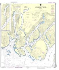 Noaa Nautical Chart 17437 Portland Inlet To Nakat Bay