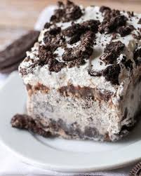 These pretty ice cream dessert pops are the perfect ending to a summer meal. Oreo Ice Cream Cake Just 5 Ingredients Lil Luna