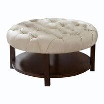 Shop wayfair for all the best round ottomans & poufs. Round Upholstered Coffee Tables You Ll Love In 2021 Wayfair