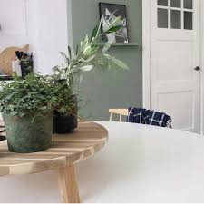 van het kastje naar de muur on instagram klein doorkijkje vanaf de eettafel skogsta plants rondetafel roundtable ronde tafel muur kleuren muurkleuren