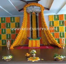 Decorbykrishna Is Taking Orders For Eco Friendly Home Based Events Decor Like Pellikoo Desi Wedding Decor Hindu Wedding Decorations Traditional Wedding Decor