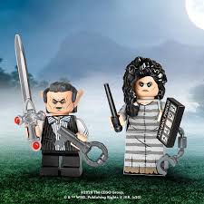 You can be a muggle who has never seen the films or read the books but still know the character reference and the pop culture impact of. Lego Hp Cmf Griphook And Bellatrix Lestrange Fbtb