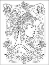 The range of participating organizations and their available subject matter is impressive; Art Nouveau Art Nouveau Animals Coloring Books Coloring Pages