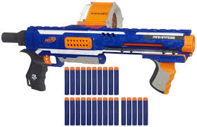 All five parts of the elite nerf strike in one video.elite nerf strike 2 is here!: Nerf Rampage N Strike Elite Blaster
