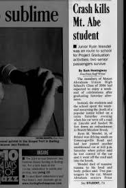 Crash Kills Mt. Abe Student