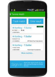 Tennis Math Pro Score And Statistics Tracker