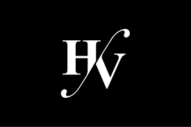 Hv Monogram Logo Design By Vectorseller Thehungryjpeg Com Logo Spon Monogram Hv Thehungryjpe In 2020 Monogram Logo Design Business Card Texture Monogram Logo