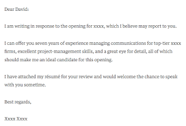 This is the perfect way to express how your specific skills are relevant to the open position. Cover Letter Format Singapore