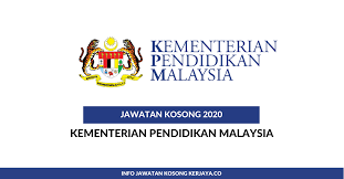 Jawatan kosong kerajaan dan swasta 2020. Jawatan Kosong Kementerian Pendidikan Malaysia Pelbagai Jawatan