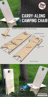 Campingstuhl Aus Holz Zum Mitnehmen Klappstuhl Holzprojekte Diy Holzarbeiten Plane