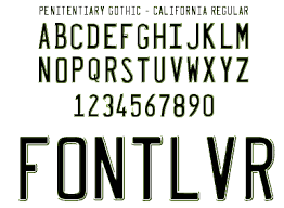 Plates are currently issued by the california department of motor vehicles. License Plate Font Dafont Novocom Top