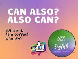Can also be used, can also help, can also provide, can also play, can also contribute. Can Also Also Can å‚»å‚»åˆ†ä¸æ¸…æ¥š Can Also Also Can Which Is The Correct One Ah Youtube