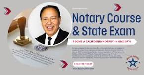 One Day 6-Hour Notary Course and State Exam
