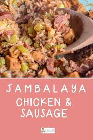 Easy Chicken And Sausage Jambalaya Recipe In 2020 Jambalaya Recipe Chicken Jambalaya Recipe Chicken And Sausage Jambalaya