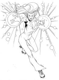 X Men Month Dazzler Sotd By Robert Atkins Coloring Pages Dazzler Marvel Marvel Coloring