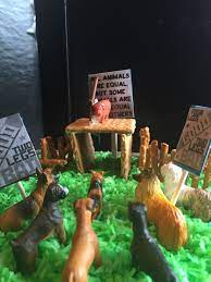 edible book fair george orwell s animal farm as a pineapple coconut cake pineapple coconut edible diy and crafts