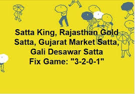 Satta King Rajasthan Gold Satta Gujarat Market Satta Gali