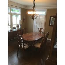 Thomasville Fisher Park Dining Set 7 Pieces Chairish Table And Chair Sets Dining Table Chairs Dining Table