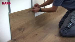 Another factor affecting the cost to install laminate flooring is the type of panels that are used. Installation Instructions For Floor On The Wall Haro Laminate English Youtube