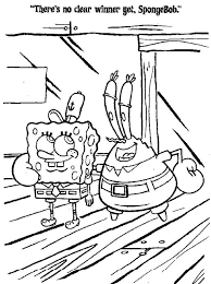 Download and print these mr krabs coloring pages for free. Mr Krabs Comforting Spongebob In Krusty Krab Coloring Page Color Luna