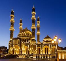 سفر الى اذربيجان Http Azeritravel Az إن شركة آذري ترافيل تقوم بترتيب الرحلات إلى أذربيجان للسياح الأجانب بشكل عا Azerbaijan Travel Beautiful Mosques Mosque