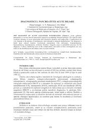 Spitalul judetean de urgenta sf. Pdf The Diagnosis Of Acute Gallstone Pancreatitis