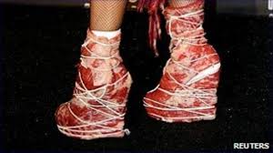 Lady gaga's meat dress is an unforgettable moment in fashion history. Five Interpretations Of Lady Gaga S Meat Dress Bbc News
