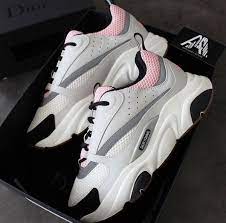 White Pink Dior B22 Dior Shoes Dior Girl Dior Sneakers