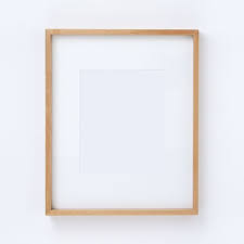 Thin Wood Gallery Frames Bamboo Westelm Wood Gallery Frames Wood Poster Frames Gallery Frames