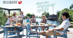 Garden chairs grey comfortable and lightweighand strong frame set of 4 plus the small fashion table. Allibert Outdoor Allibert