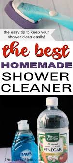 Let the mixture sit for 30 minutes to an hour. Best Homemade Shower Cleaner Best Shower Cleaner Bathtub Cleaner Shower Cleaner Homemade Shower Cleaner Bathtub Cleaner
