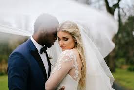 Love In Black And White Wedding Interracial Wedding Wedding Photography