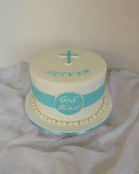 Single Layer Birthday Cake For Teenager Boy Images One Tier Boys Baptism Cake Baptism Cake Boy Baptism Cake Boy Baptism