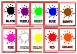 Colours Flash Cards Colour Words Flashcards Colour Objects Flashcards To Teach Colours To Children Pr Color Flashcards Printable Flash Cards Learning Colors