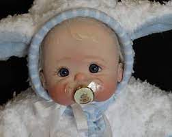 Baby Tutorial Instructions On How To Make Full Sculpt Ooak Etsy Clay Baby Baby Art Baby Tutorial