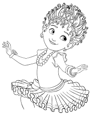This awesome book comes with so many different pages to color! Fancy Nancy Clancy Coloring Page Drawing 2