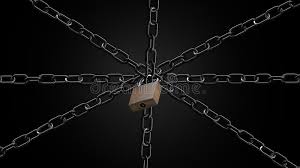 This is not a neck chain png but can be used in photo manipulations; Transparent Background Security Concept Chain And Padlock Firewall Blocking System Stock Image Image Of Ladrapound Represent 107122621