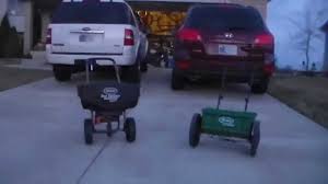 They allow you to set the flow rate depending on the specific project at hand and due to this control is using a drop spreader around areas that are sensitive is highly suggested. Broadcast Spreader Vs Drop Spreader Youtube