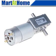 A worm gearbox is called a worm reduction gearbox, worm gear reducer or a worm drive gearbox. Dc12v 24v Jgy385 Dual Shaft Metal Turbo Worm Gearbox Speed Reduction Gear Motor Electric Motors Business Industrial