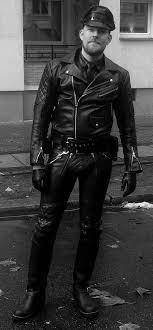 Pin On Leather Men