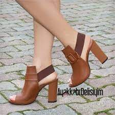 Yazlik Bootie Ayakkabi Modelleri Yaz Gecelerinizin Vazgecilmezi Olacak Taba Rengi Topuklu Ayakka Zapatos Elegantes Mujer Zapatos Casual Mujer Zapatos De Cuero