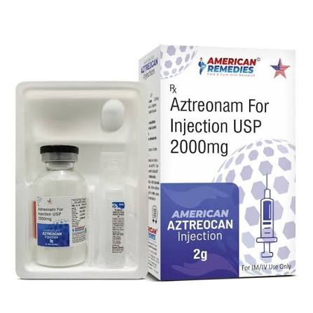 Aztreonam 2g, 2000mg injection at ₹ 6523/piece | Pharmaceutical Capsules in Nagpur | ID: 2858951645091