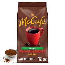 Mcdonalds menu provides nutritional information on their foods. Mccafe Decaf Premium Roast Ground Coffee Medium Roast 12 Oz Bagged Walmart Com Walmart Com