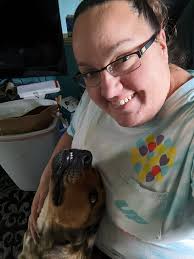 Cry baby! Him was ready to get home after a long weekend of camping!